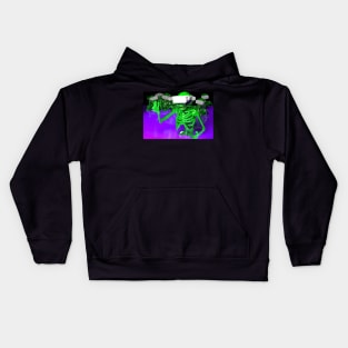 Slime Skeleton VR Kids Hoodie